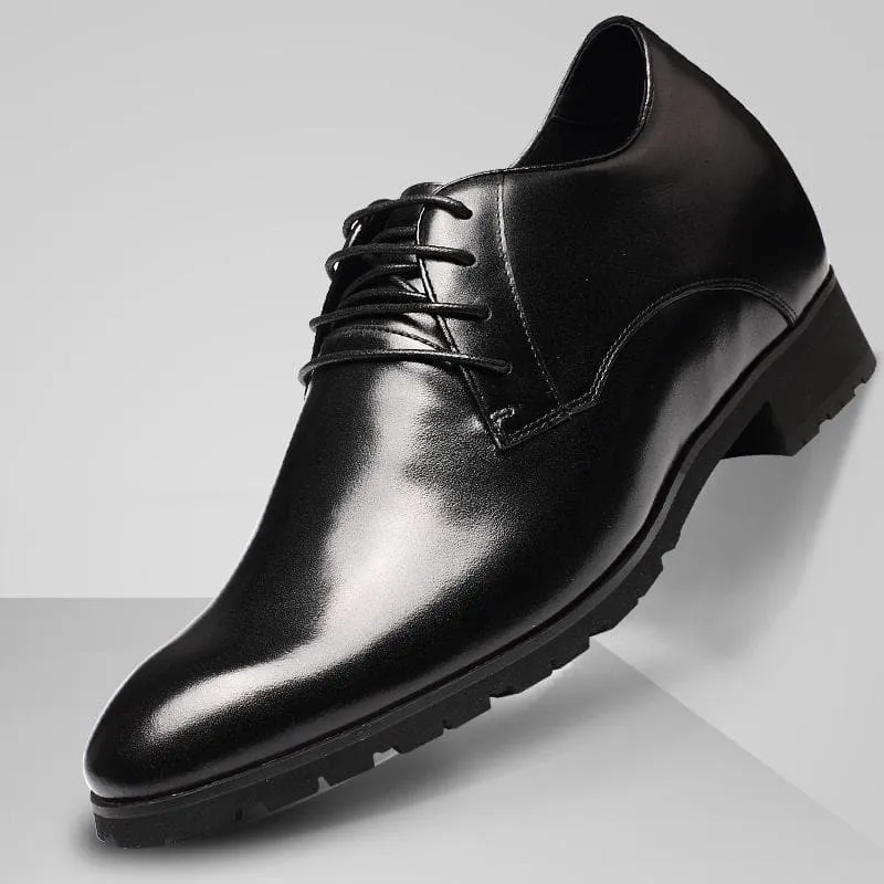 10 CM / 3.94 Inches CMR CHAMARIPA Hidden Heel Shoes for Men Height Increase for Men