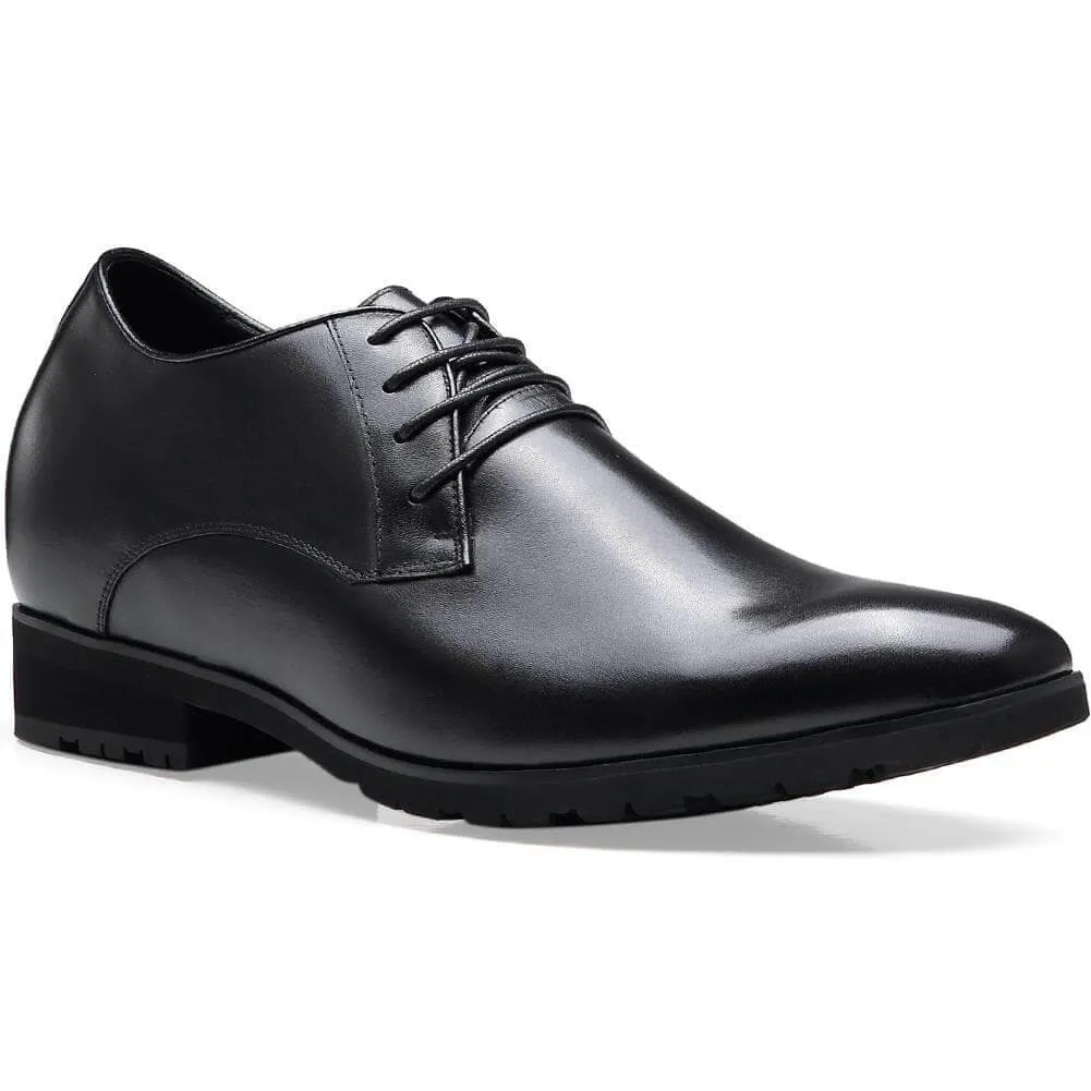 10 CM / 3.94 Inches CMR CHAMARIPA Hidden Heel Shoes for Men Height Increase for Men