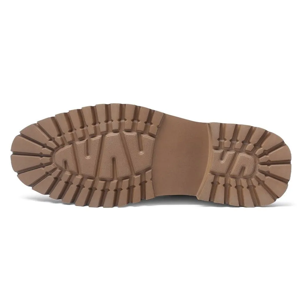 11 CM / 4.33 Inches CMR CHAMARIPA Elevator Shoes -  Elevate Your Style with Men's Brown Suede Height Increasing Boots - 4.33 Inches Taller