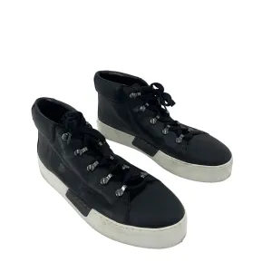 1.State Women's Black Leather Chukka Boots, Size 8.5 - Preowned