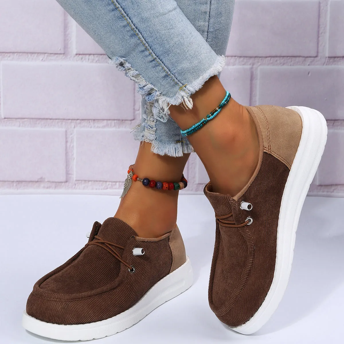 2022 New Women Shoes Sneaker Knitted Mesh  Flats Casual Summer Loafers