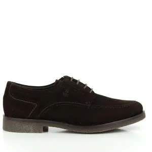 24 Hrs 10053 Dark Brown Lace Ups Oxford Shoes