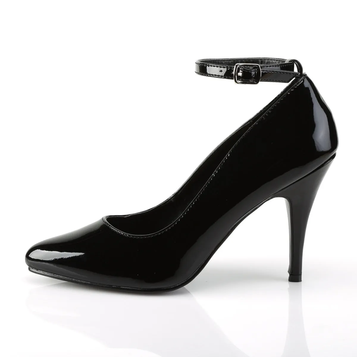 4 Inch Heel VANITY-431 Black Patent