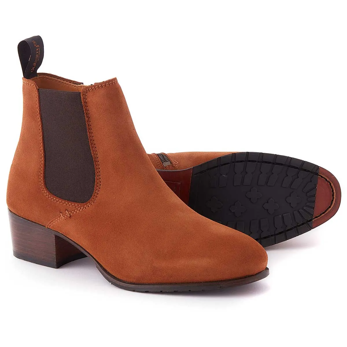 40% OFF DUBARRY Bray Chelsea Boots - Ladies - Camel Suede - Size: UK 6.5 (EU40)