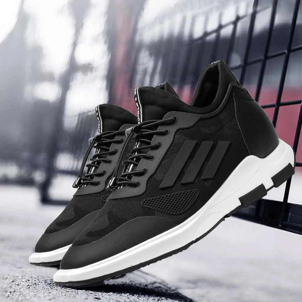 6 CM / 2.36 Inches CMR CHAMARIPA Hidden Heel Sneakers Shoes Men Taller Sports Shoes