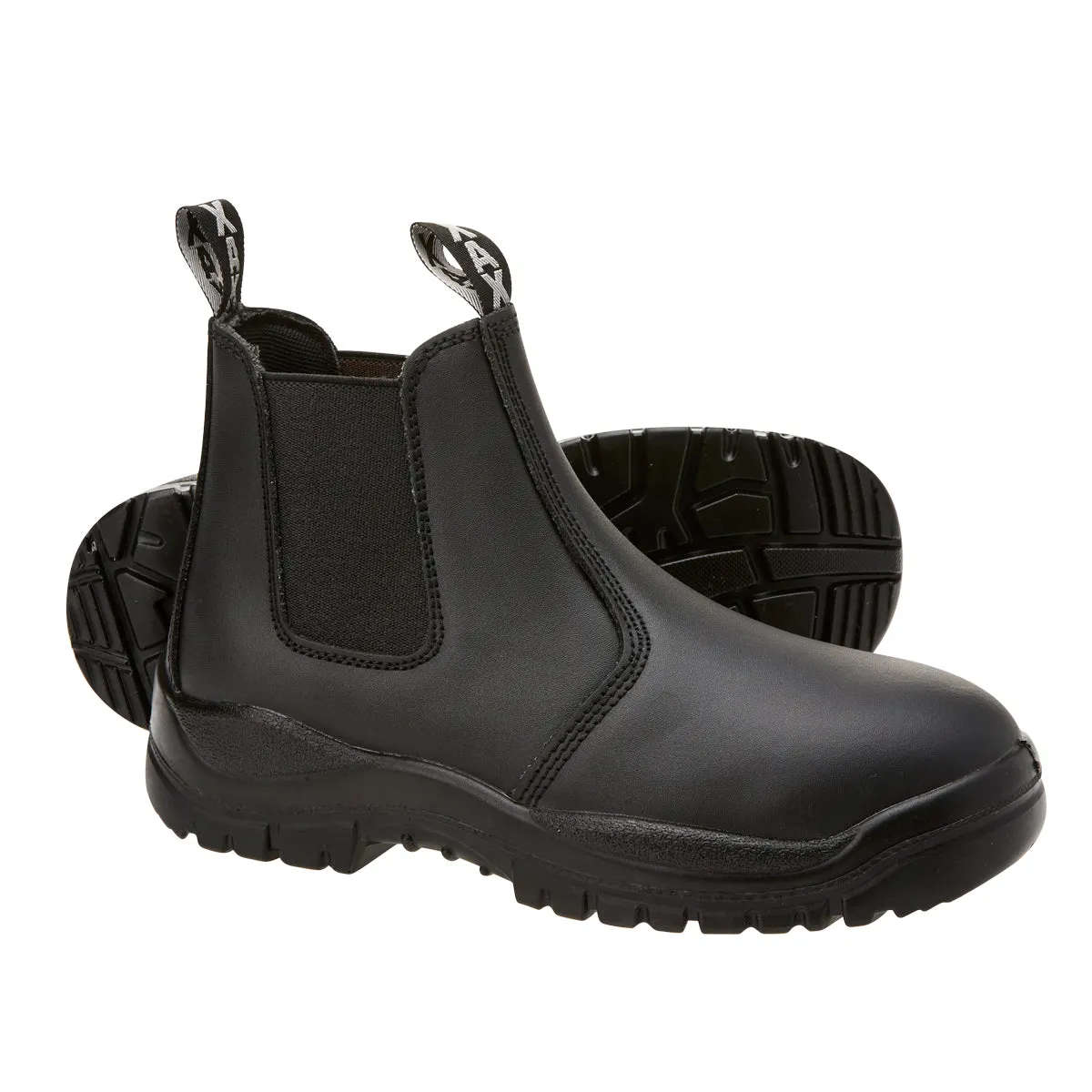 6XAX700 Boot Safety Elastic Side Smooth Leather AYR XAX700