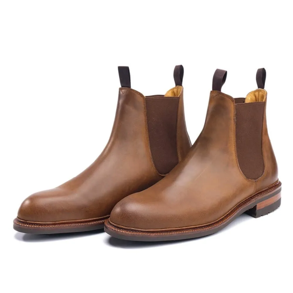 7 CM / 2.76 Inches CMR CHAMARIPA Elevator Shoes - Black Shell Cordovan Elevator Shoes for Men - Height Increasing Chelsea Boots