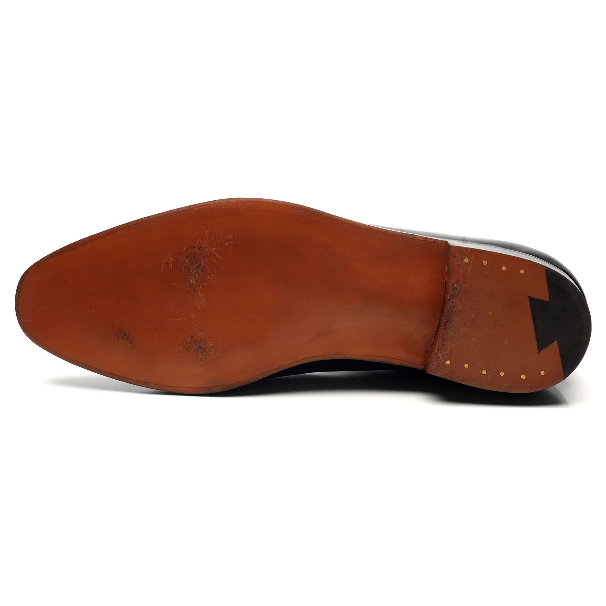 '910' Black Cordovan Leather Wholecut Oxford UK 9.5 EE