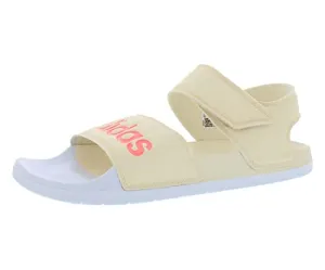 adidas Adilette Sandals Unisex, Beige, Size 8 Womens/7 Mens