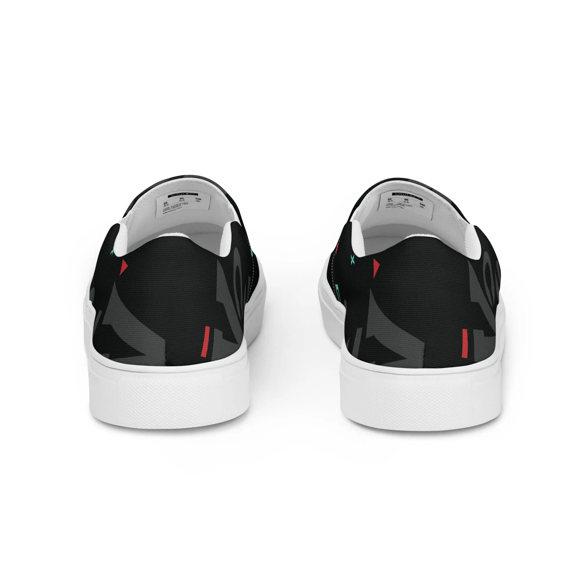 AFRICA IS THE FUTURE Men’s Slip-On Canvas Shoes
