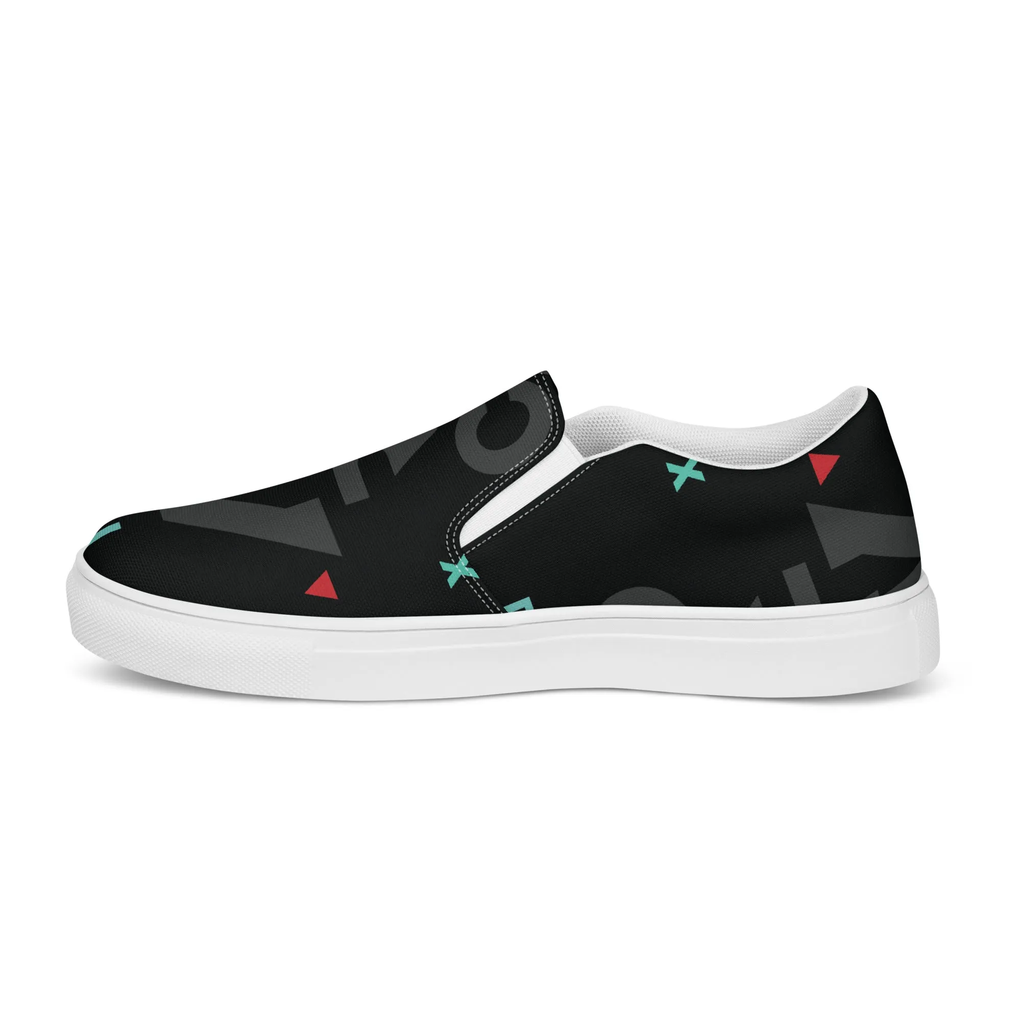 AFRICA IS THE FUTURE Men’s Slip-On Canvas Shoes