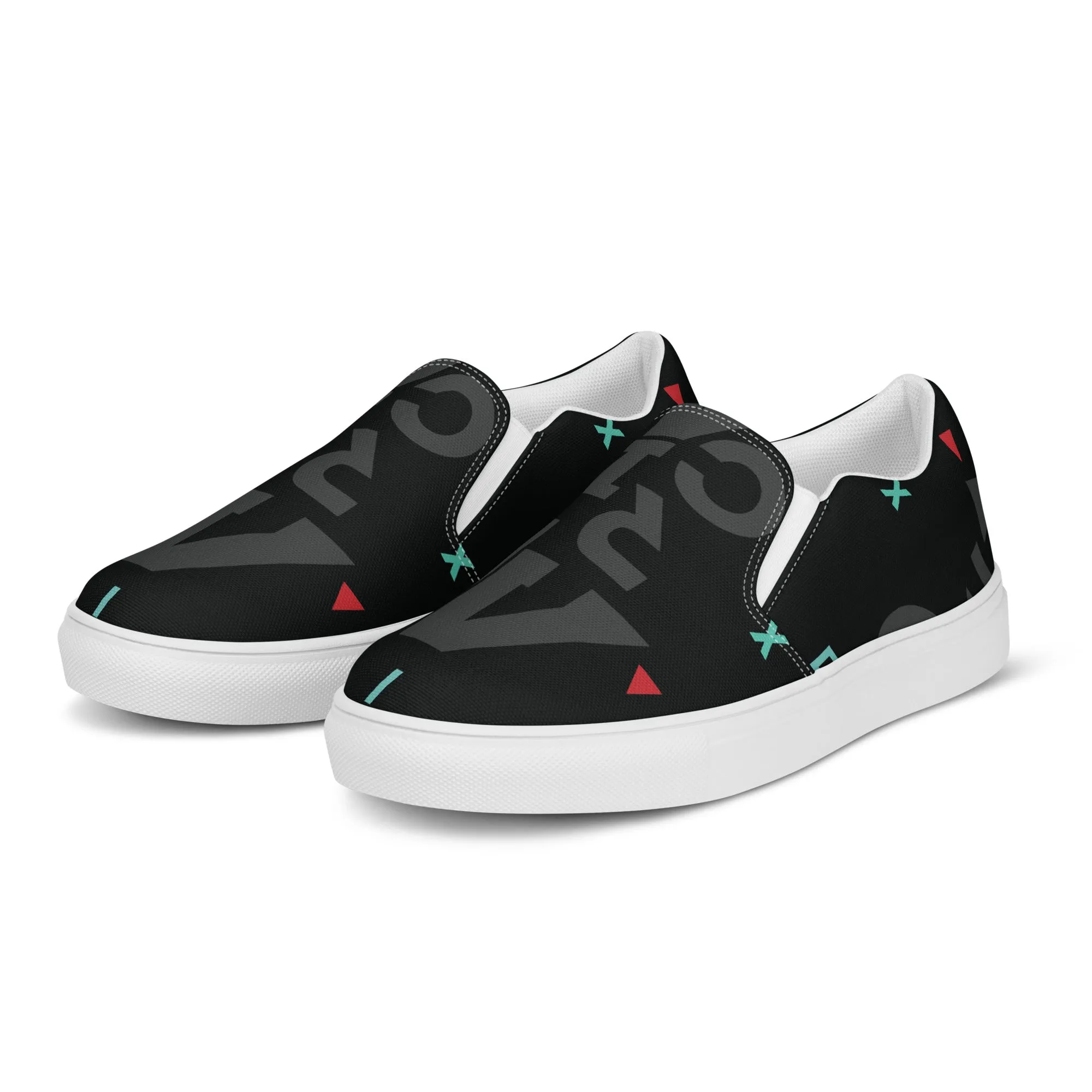 AFRICA IS THE FUTURE Men’s Slip-On Canvas Shoes