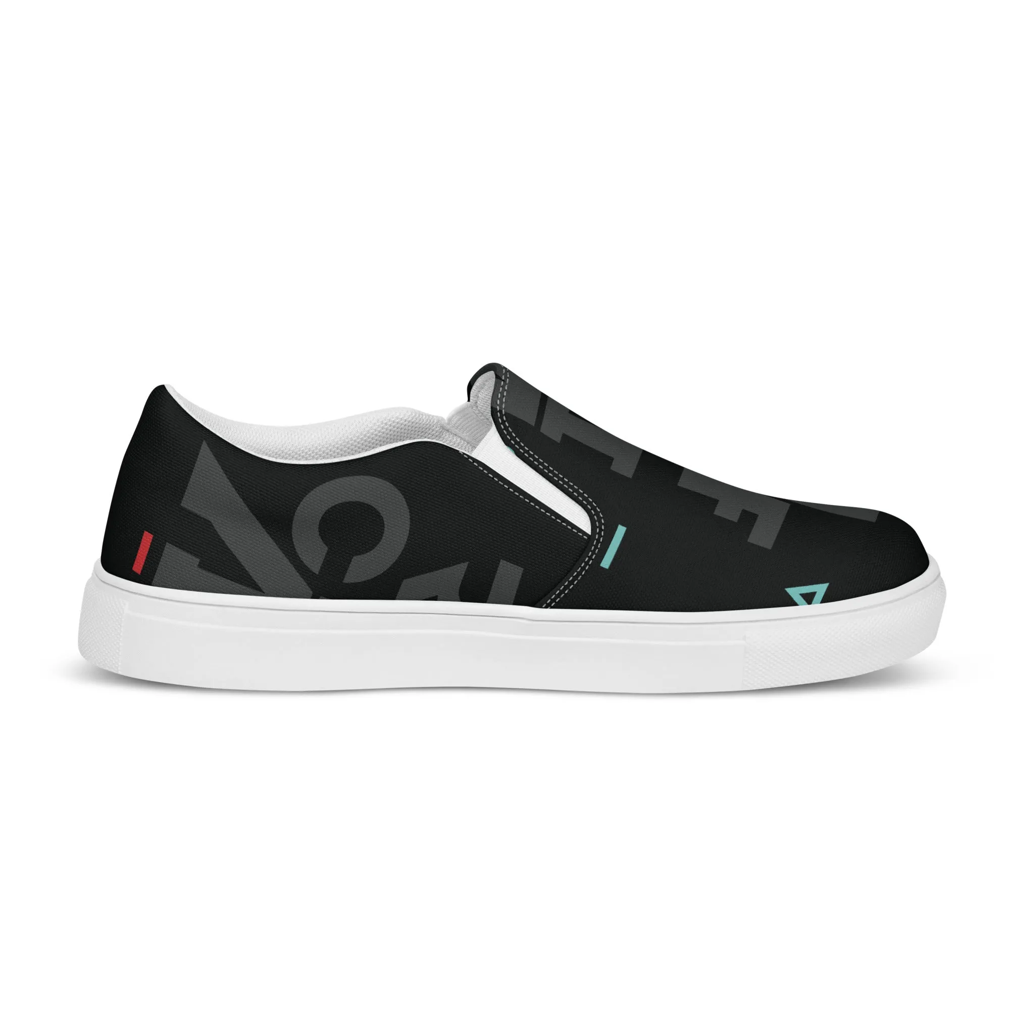 AFRICA IS THE FUTURE Men’s Slip-On Canvas Shoes