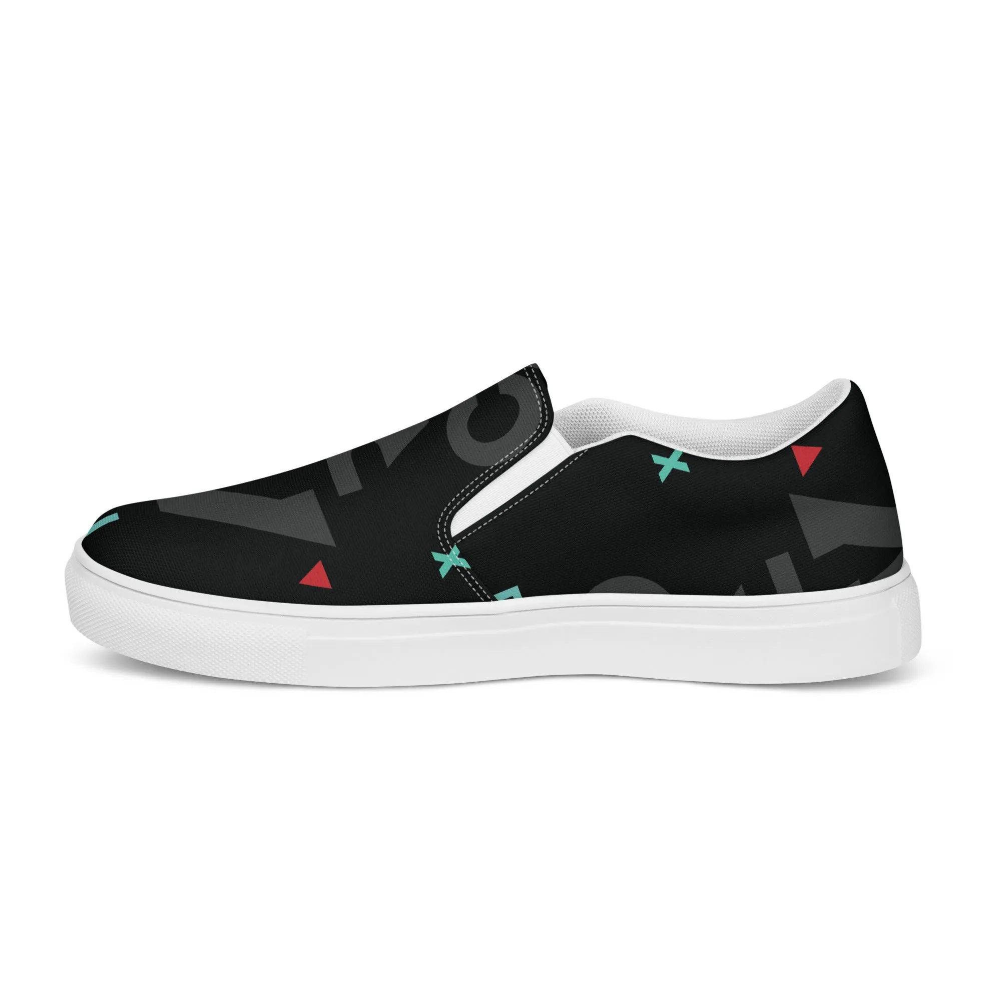 AFRICA IS THE FUTURE Men’s Slip-On Canvas Shoes