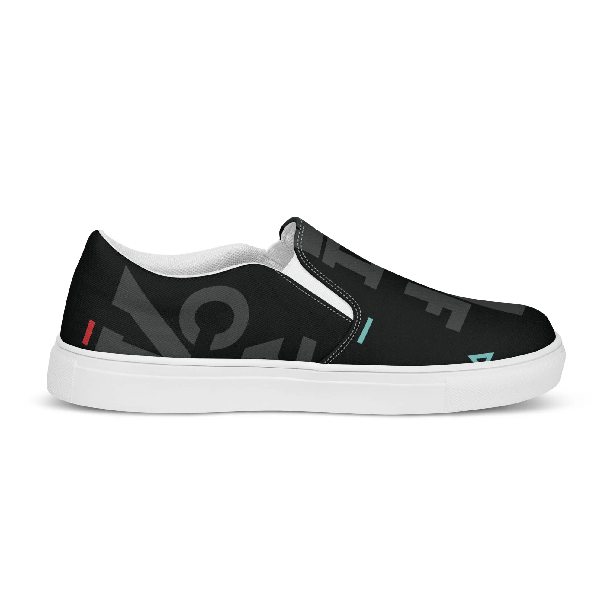 AFRICA IS THE FUTURE Men’s Slip-On Canvas Shoes