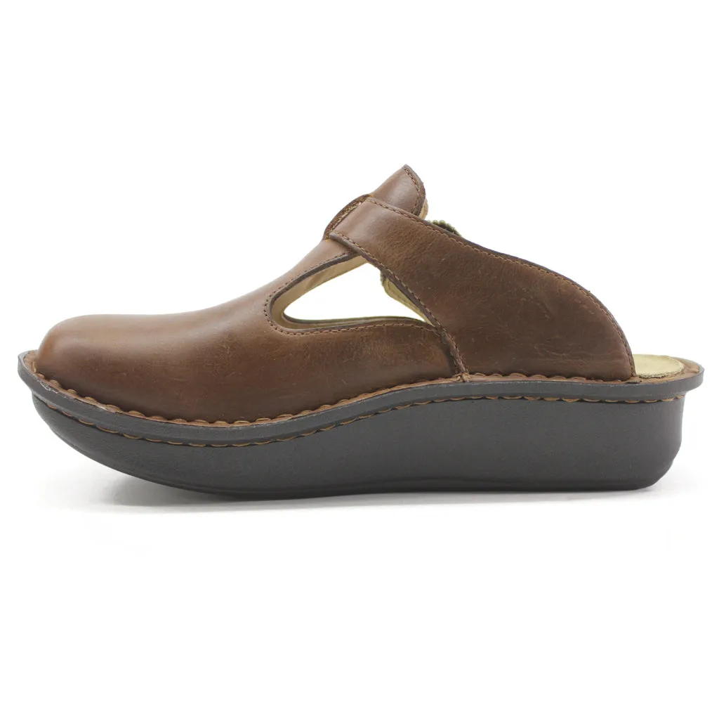 Alegria Classic Leather Women's Slip-on Shoes