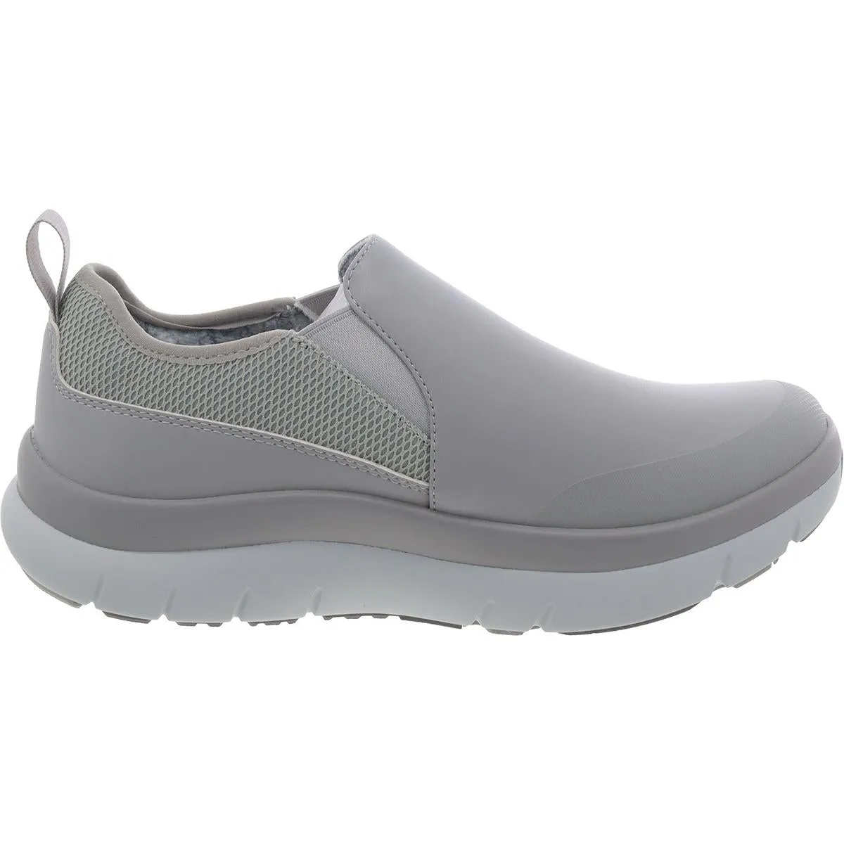 Alegria Womens Shift Lead Faux Leather Slip On Casual And Fashion Sneakers