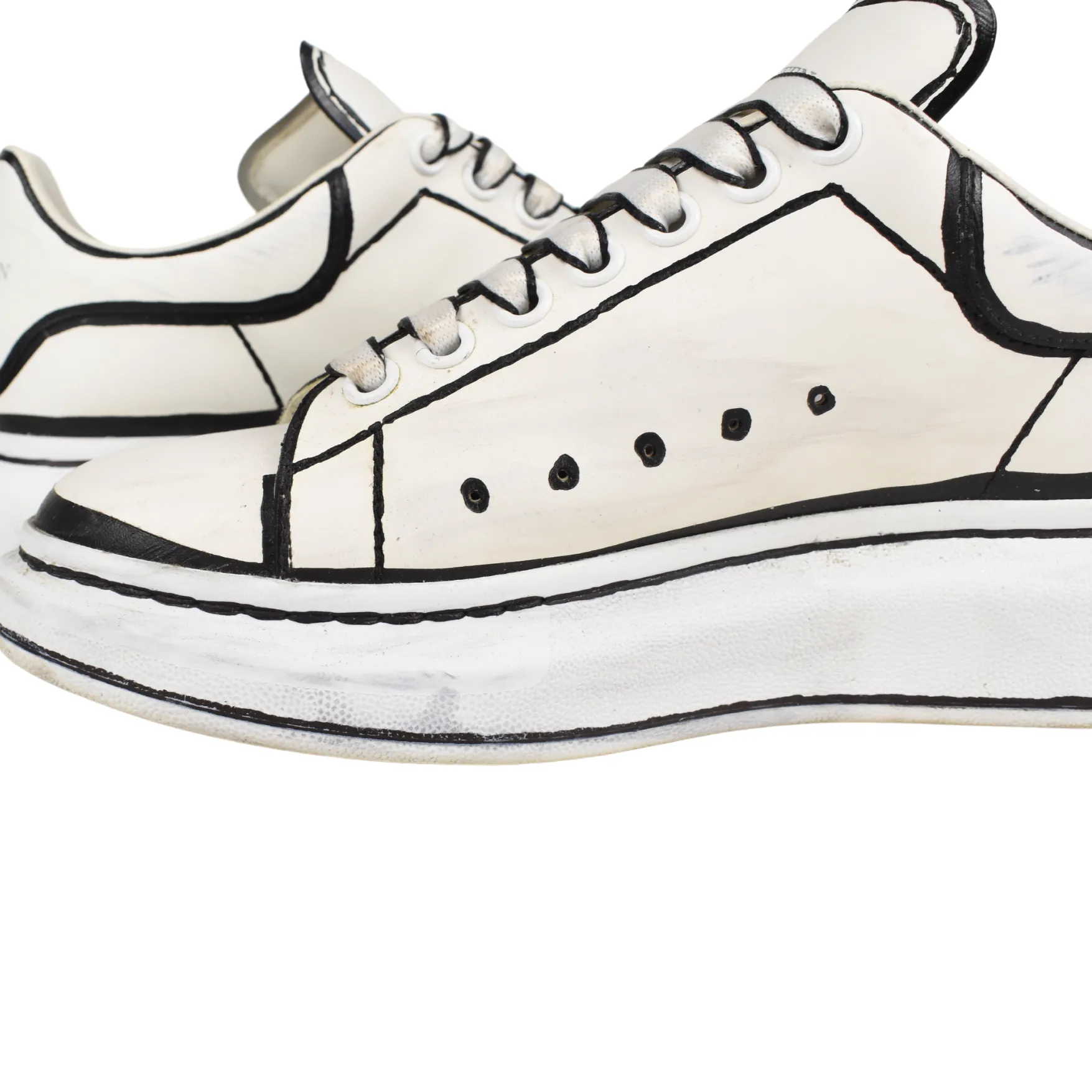 Alexander McQueen 'Outline' Sneakers - Men's 40