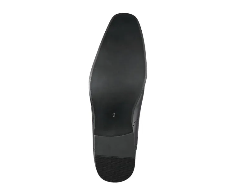 Amali Burke Noir Oxford Shoes Men’s Black Leather