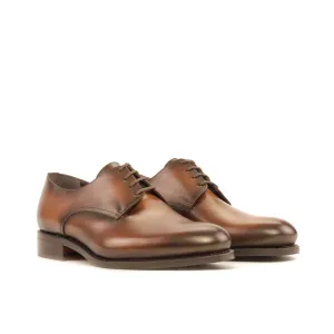 Ambrogio Bespoke Men's Shoes Calf-Skin Leather Split-Toe Derby (AMB2592)