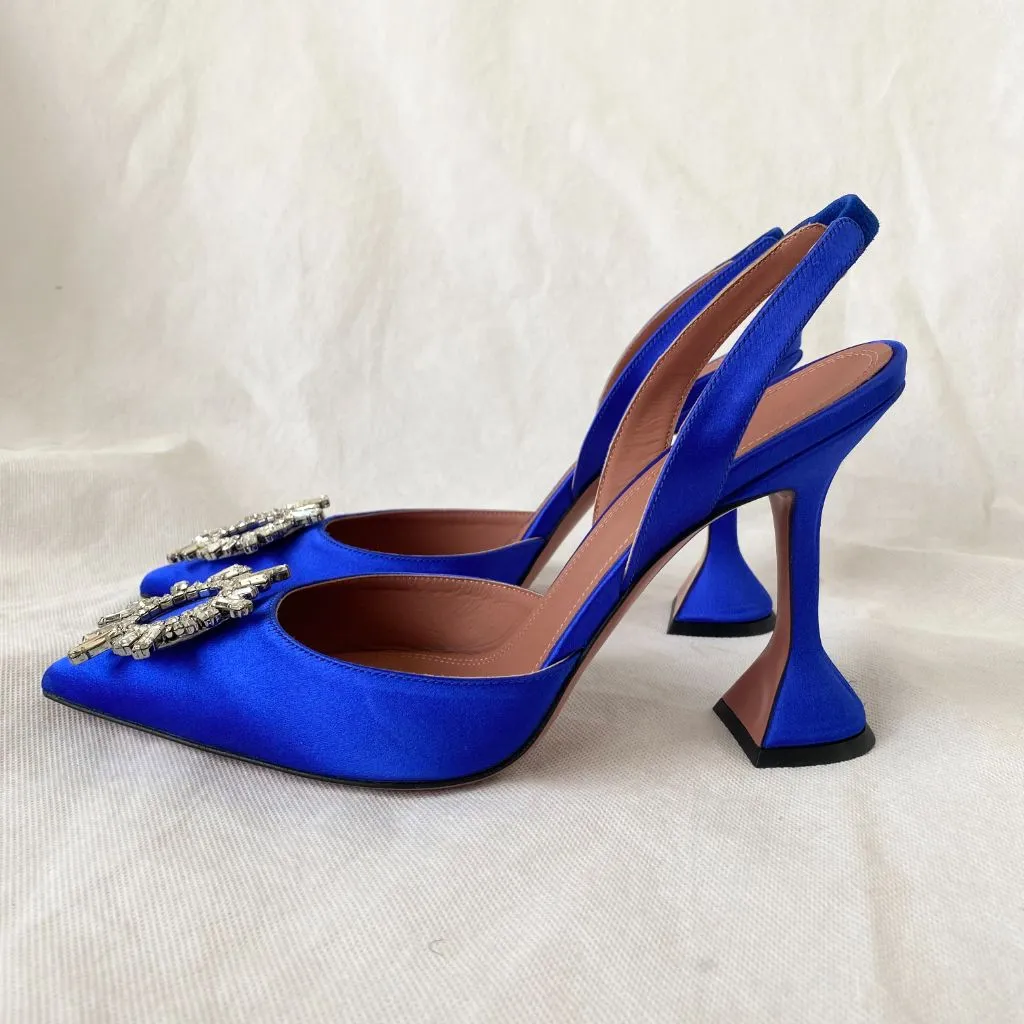 Amina Muaddi Begum slingback pumps, 40
