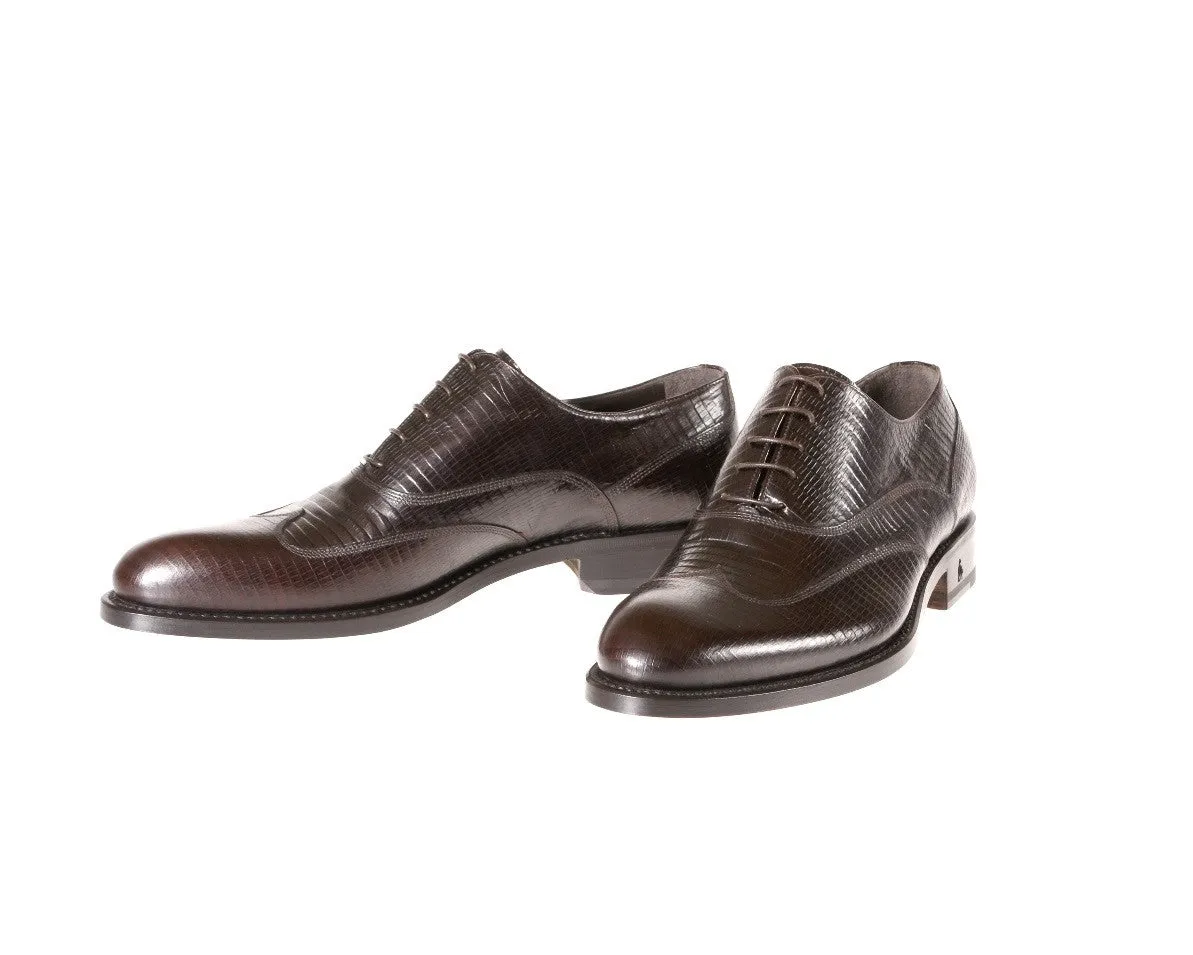 Andalo Tejus-Embossed Oxford Shoes
