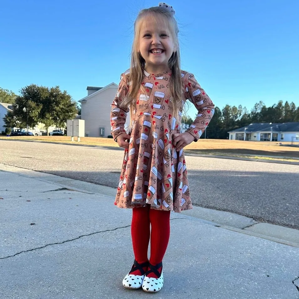 Anti-Valentine Ballet Flats