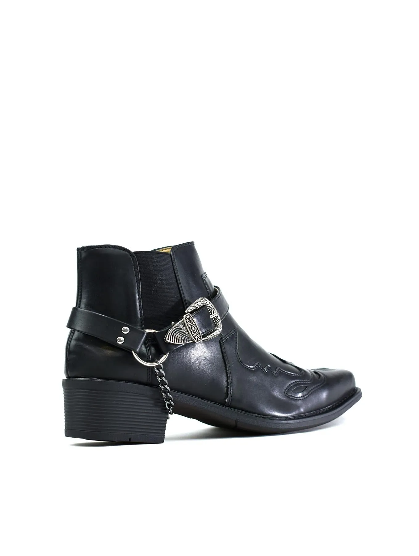Archie Low Top Cowboy Boot Black