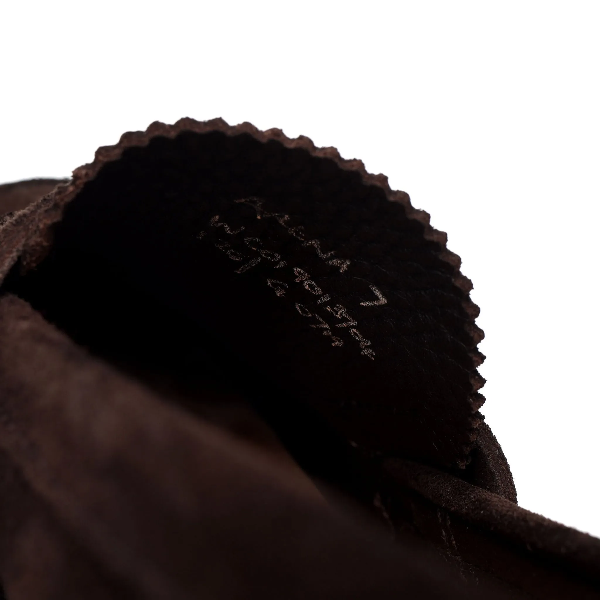 'Arena' Dark Brown Suede Loafers UK 7 G