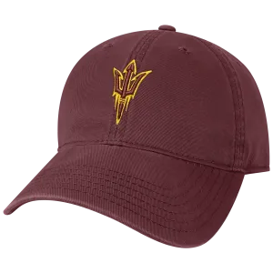 Arizona State Sun Devils Maroon Youth Relaxed Twill Hat