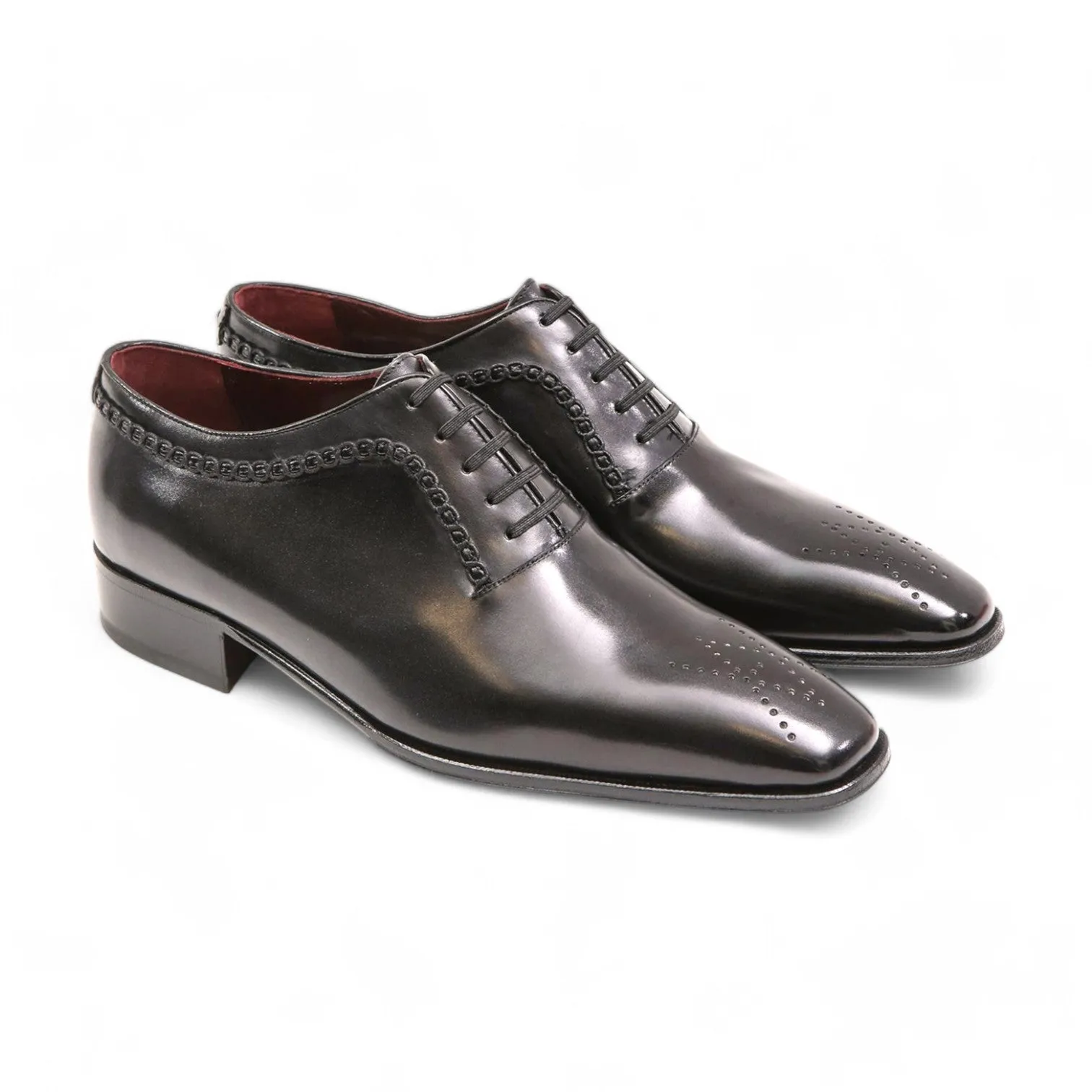 Artioli Gerardo Men's Shoes Buffered Calf-Skin Leather Whole Cut Oxfords (ART1068)