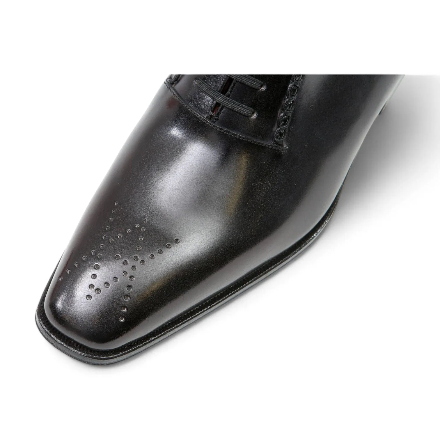 Artioli Gerardo Men's Shoes Buffered Calf-Skin Leather Whole Cut Oxfords (ART1068)