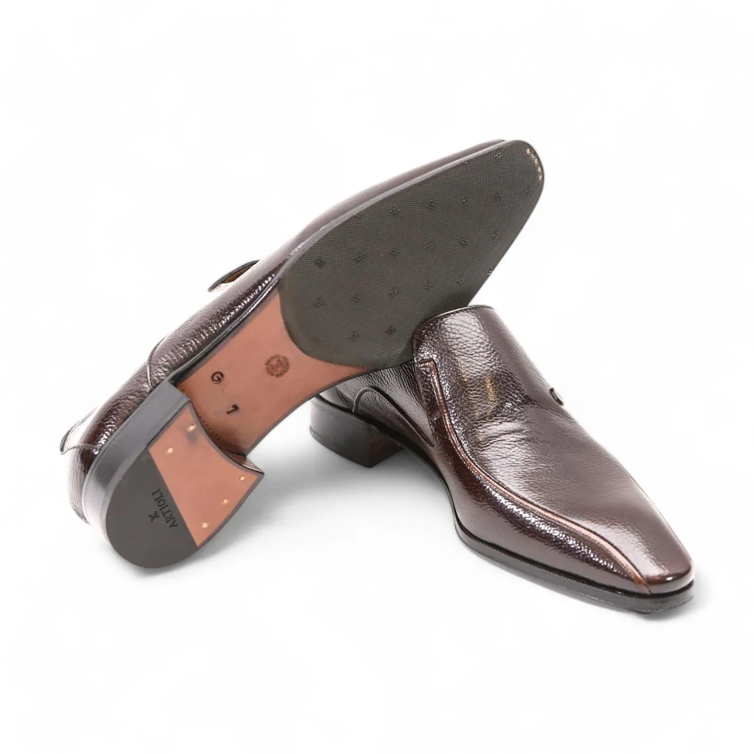 Artioli Guido Men's Shoes Calf-Skin Leather Loafer (ART1086)