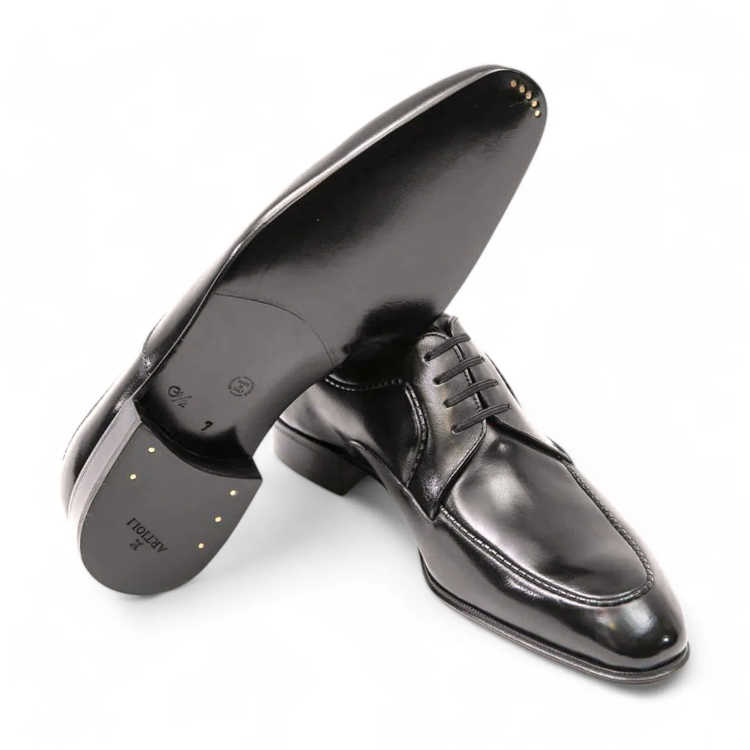 Artioli Paolo Men's Shoes Buffalo Classic Blucher Derby (ART1073)