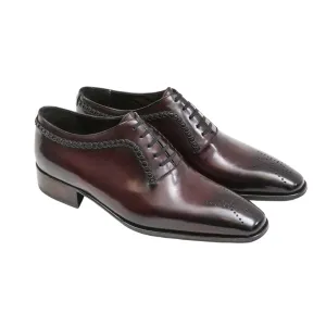 Artioli Raimondo Men's Shoes Buffered Calf-Skin Leather Whole Cut Oxfords (ART1067)