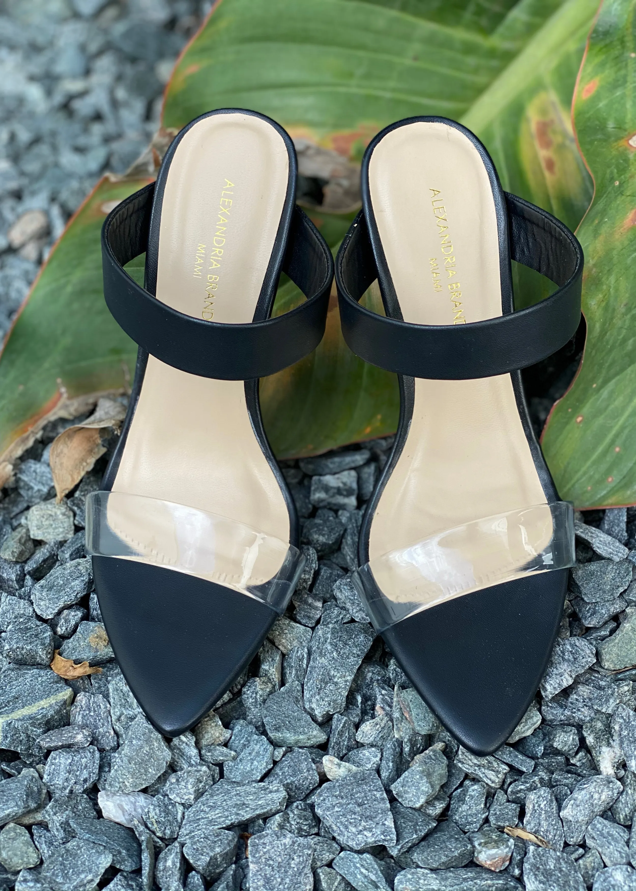 Audrey Black Heel