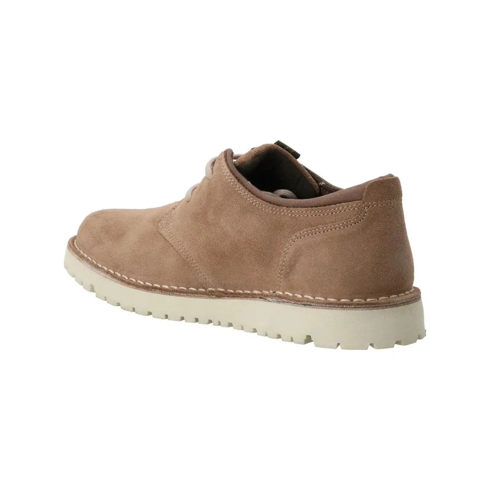 BARBOUR Acer Derby Shoe Lace Up Beige Suede