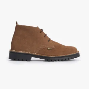 Barbour HOBART Mens Chukka Boots Taupe