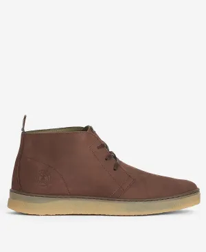 Barbour REVERB Chukka Boots Mens  Choco Suede