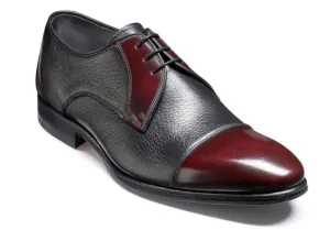 Barker - Fred, Black/Burgundy Hi-Shine