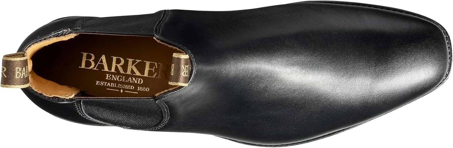 BARKER Mansfield Handcrafted Men's Chelsea Boot - Premium Handmade Leather Chelsea Boots for Stylish Comfort