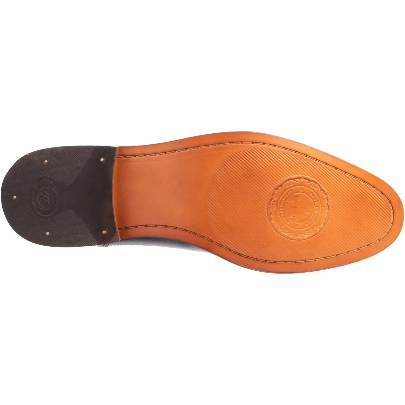 Base London Cast Waxy Brogue Shoe