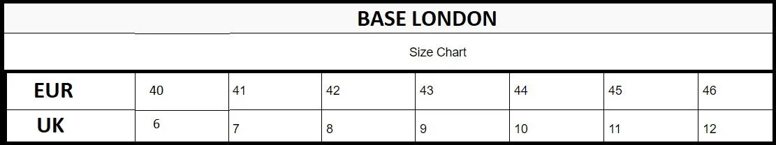 Base London Pound Slip On Shoe- Black