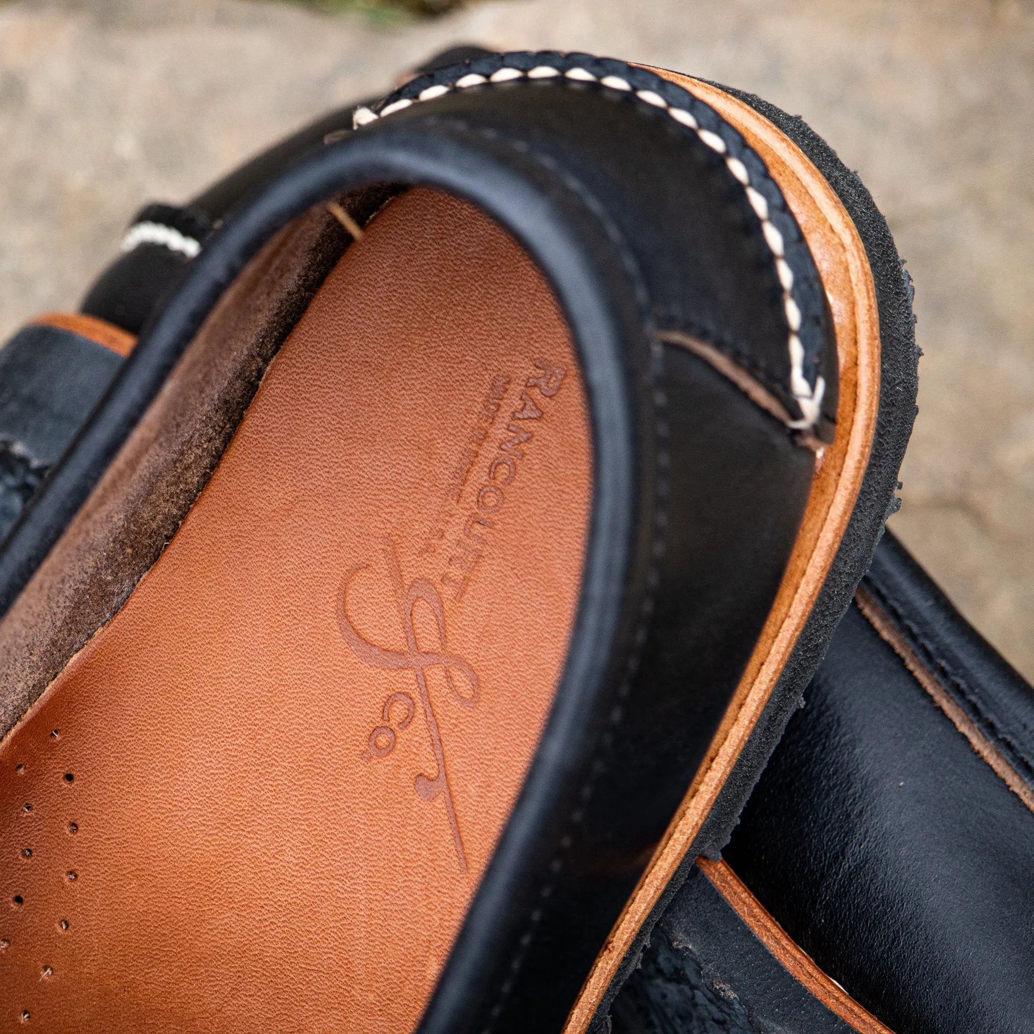 Beefroll Penny Loafers LH - Black