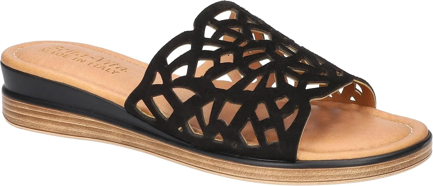 Bella Vita Women's Cas-Italy Wedge Sandal