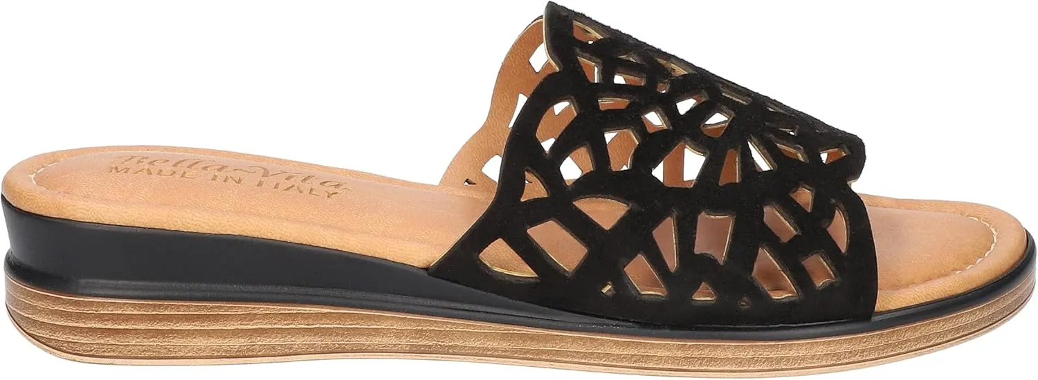 Bella Vita Women's Cas-Italy Wedge Sandal