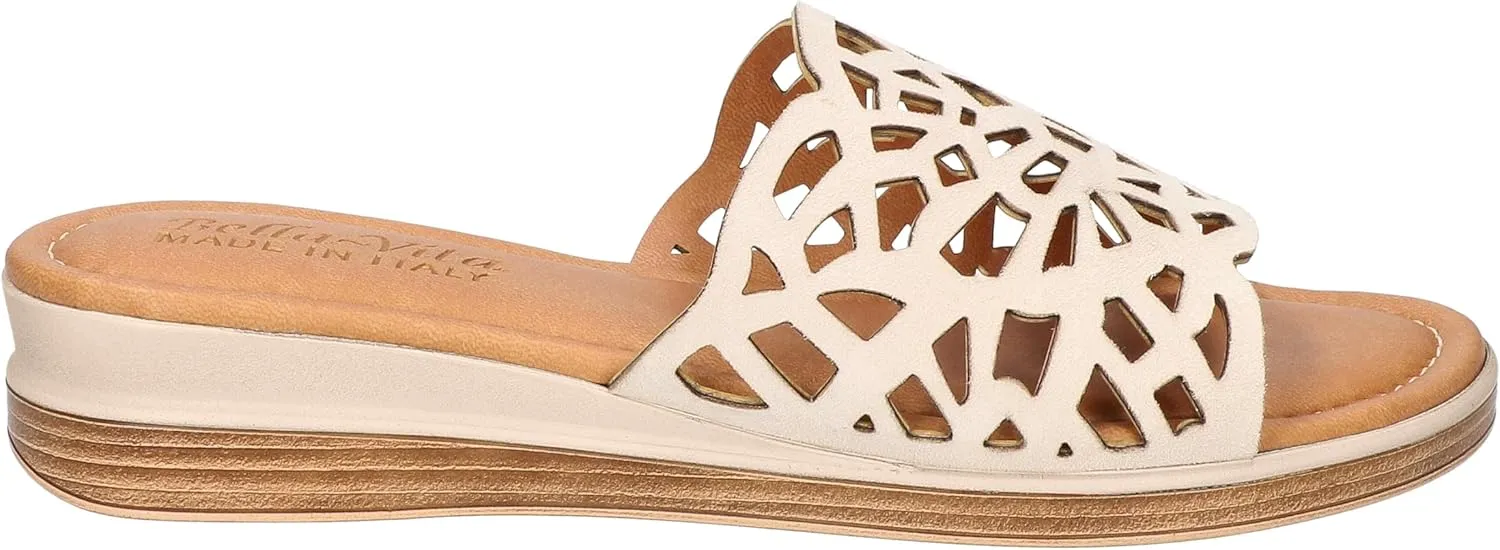 Bella Vita Women's Cas-Italy Wedge Sandal