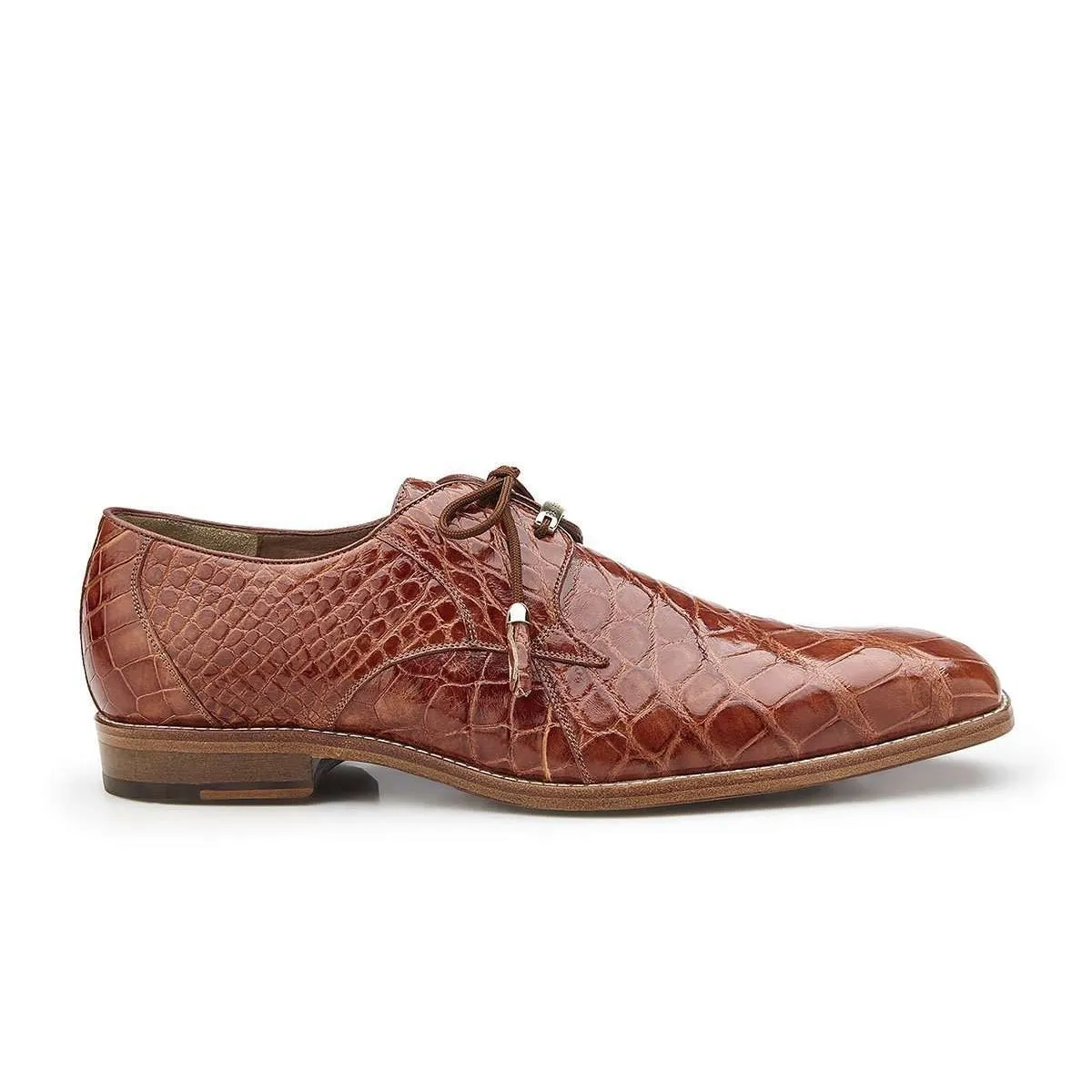 Belvedere Lago 14010 Men's Shoes Genuine Alligator Classic Derby (BV2613)