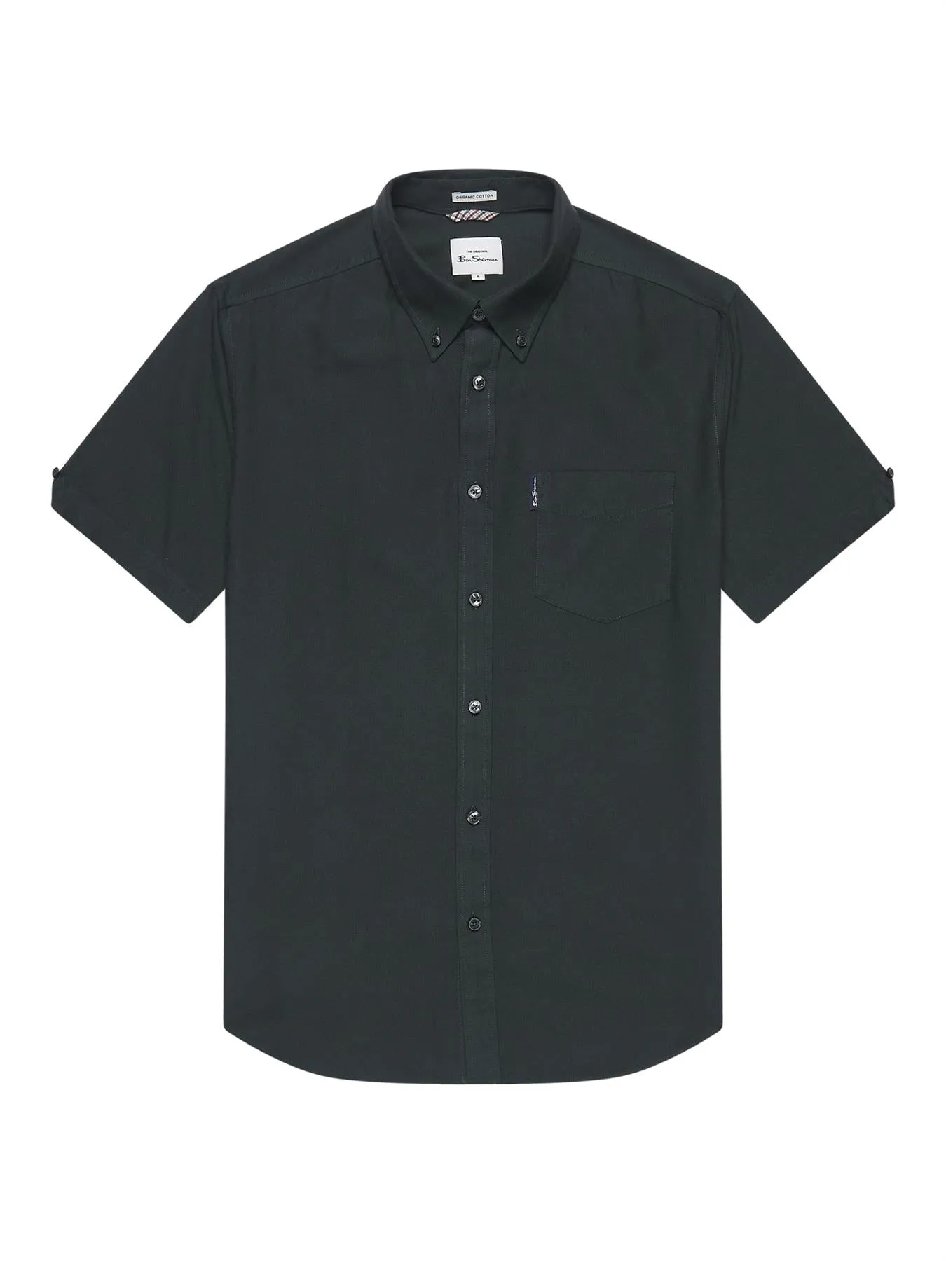 Ben Sherman Men's Regular Fit Short Sleeve Organic Cotton Oxford Shirt (0065095) M-XXL, 5 Colours