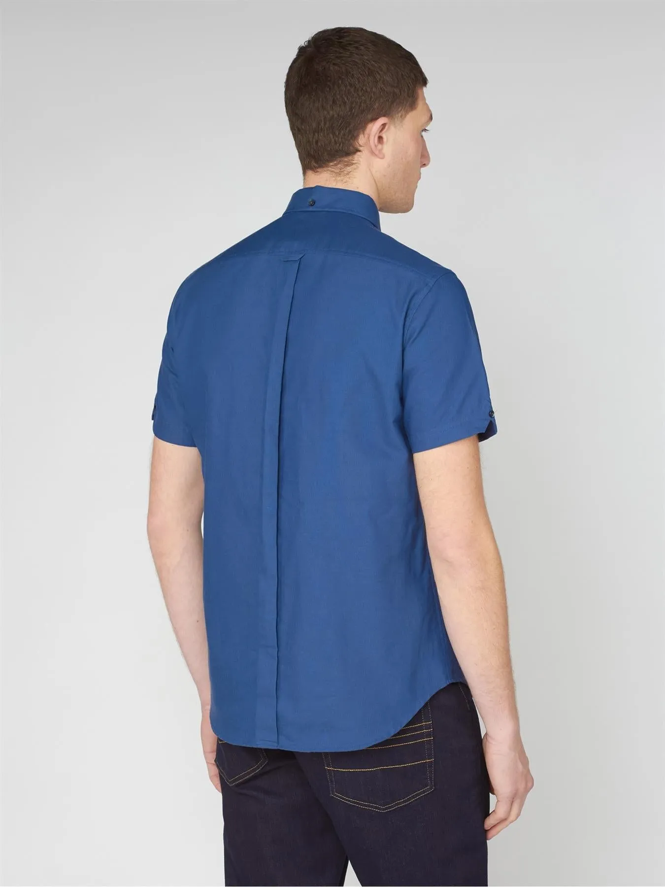 Ben Sherman Men's Regular Fit Short Sleeve Organic Cotton Oxford Shirt (0065095) M-XXL, 5 Colours